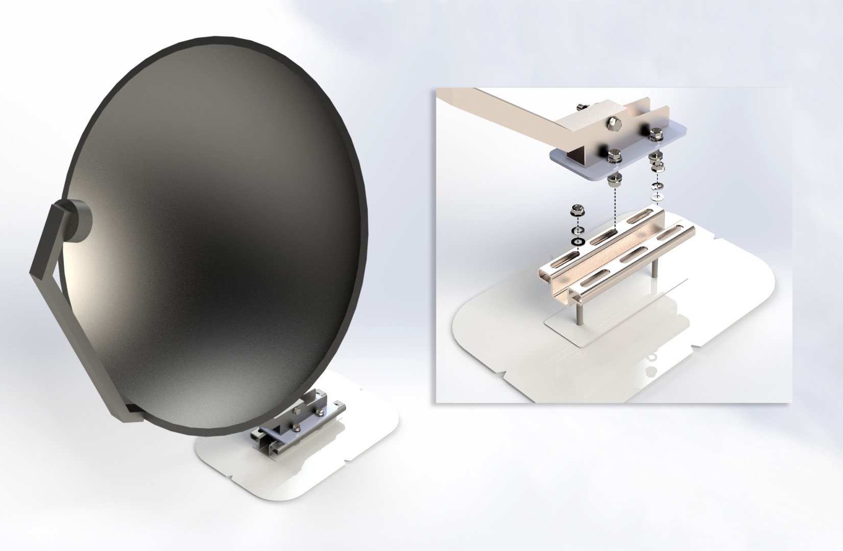 CMK 0500 Satellite Mounting Securement